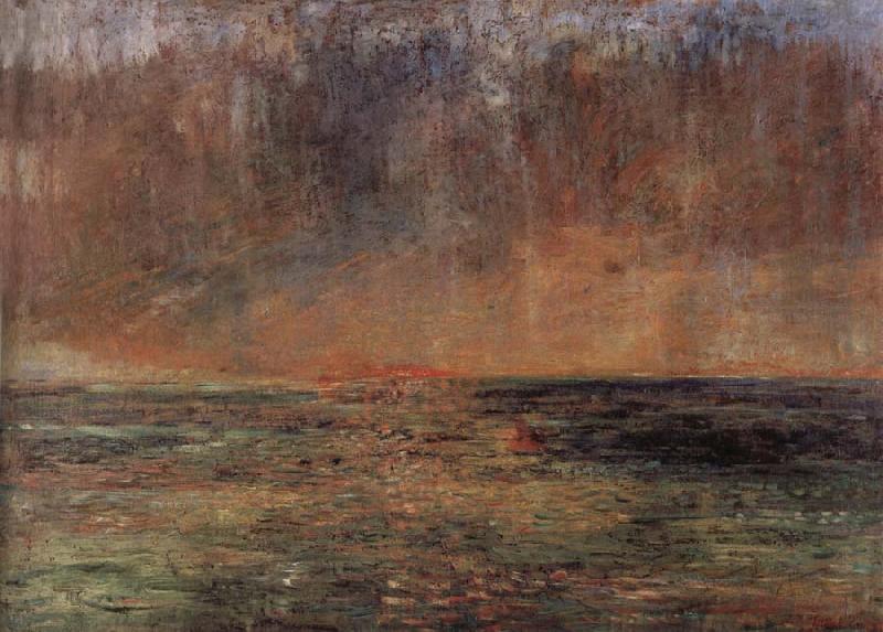 James Ensor Large Seascape-Sunset Germany oil painting art